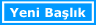 Yeni Başlık